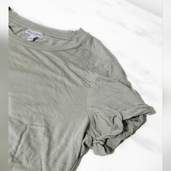 Olive Green Women's Crop Top Size XS - Picture 4 of 5